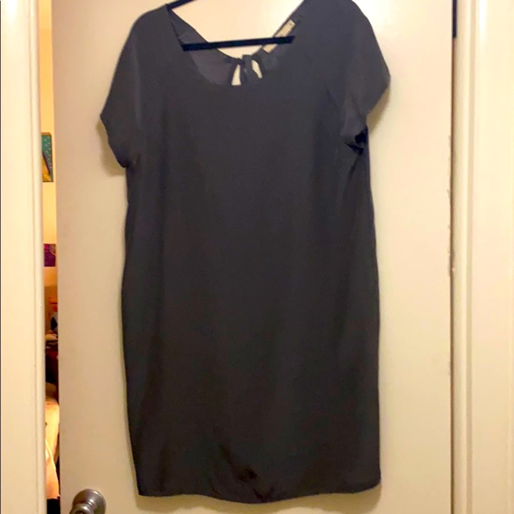 Nili Lotan Gray silk dress